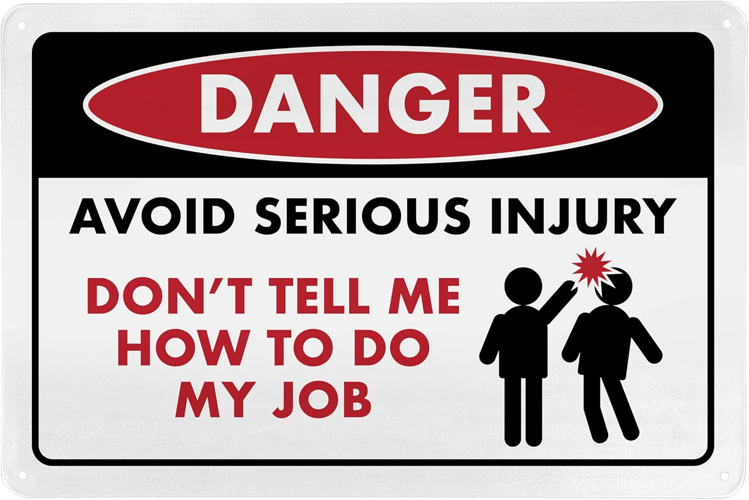 Office Tech - Avoid Serious Injury Dont Tell Me