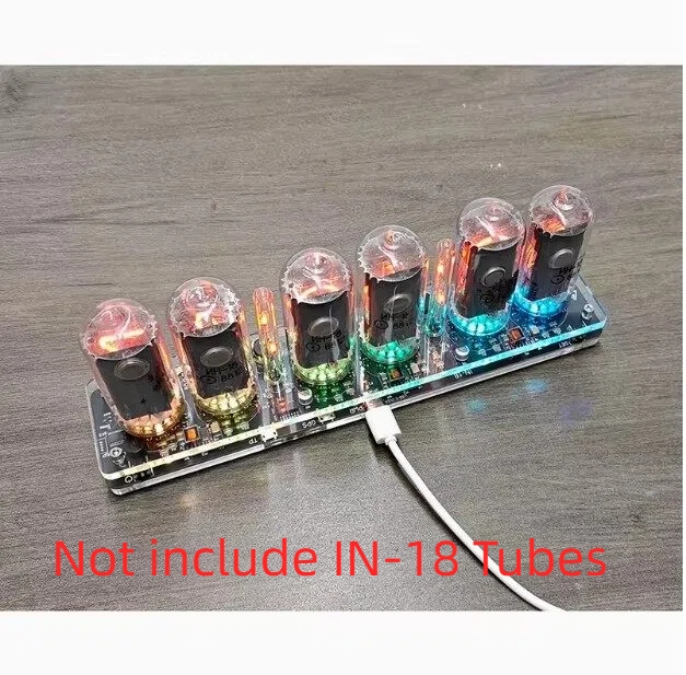 GHXAMP 6-Digit IN-18 Nixie Tub - Tech Office Youtube ulasan dan harga