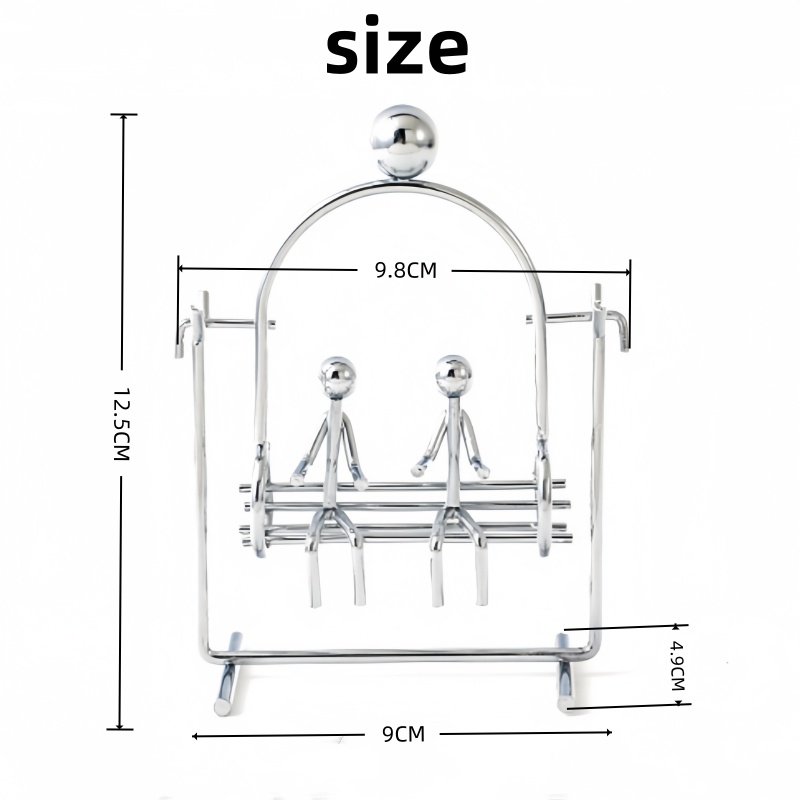 1PC Lovers Swing Kinetic Art B - Office Tech ulasan dan harga