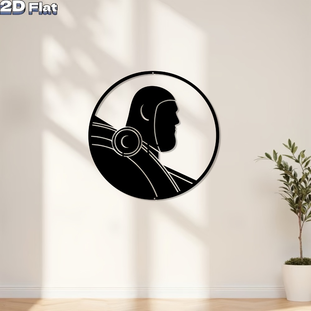 CIFbuy ModernRobot Metal Wall  - Tech Office Wall ulasan dan harga
