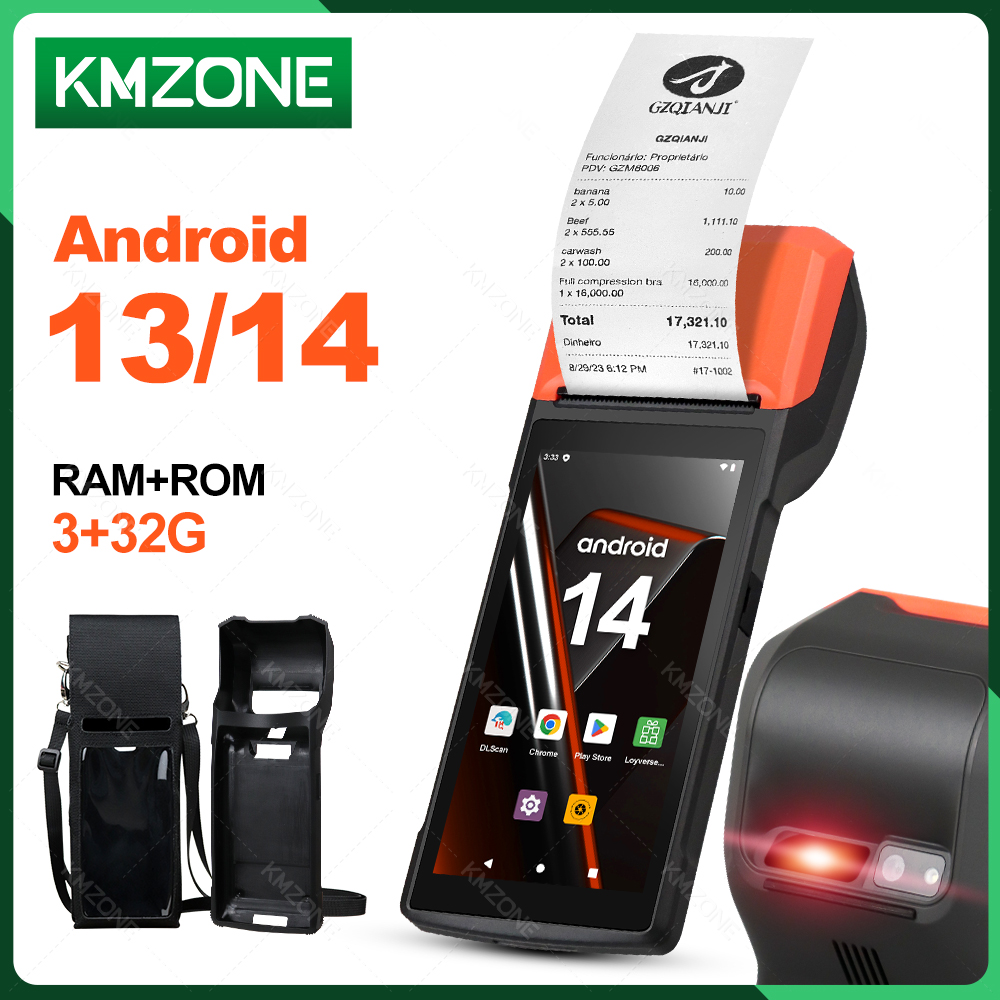 Handheld Android 13/14 PDA Pri - Pos Terminal Android ulasan dan harga