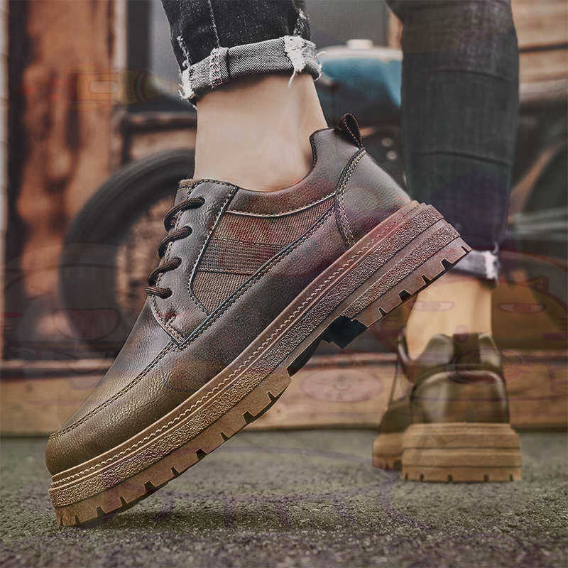 Dark Natural Leather Fashion T - Office Tech Gifts For Men ulasan dan harga