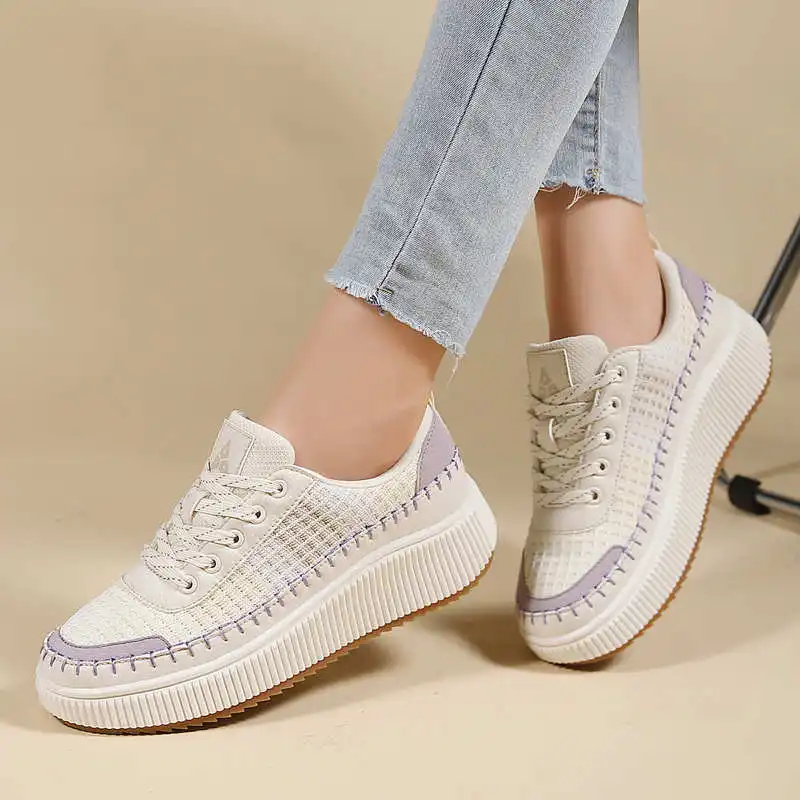 Brown Shoes Woman Flats Autumn - Office Tech Gifts For Men ulasan dan harga