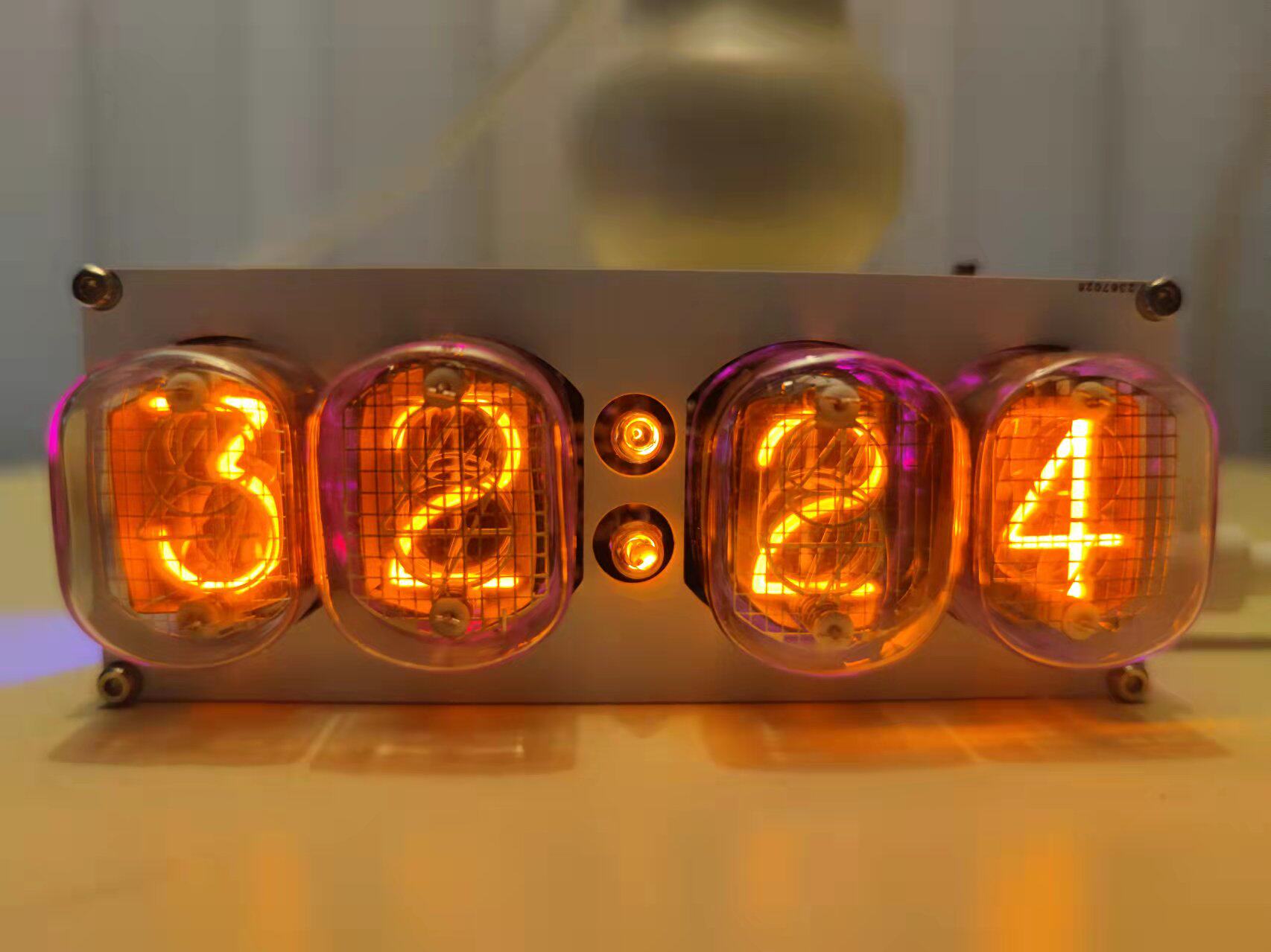 QS30-1 Nixie Tube Clock, Retro - Tech Office Youtube ulasan dan harga