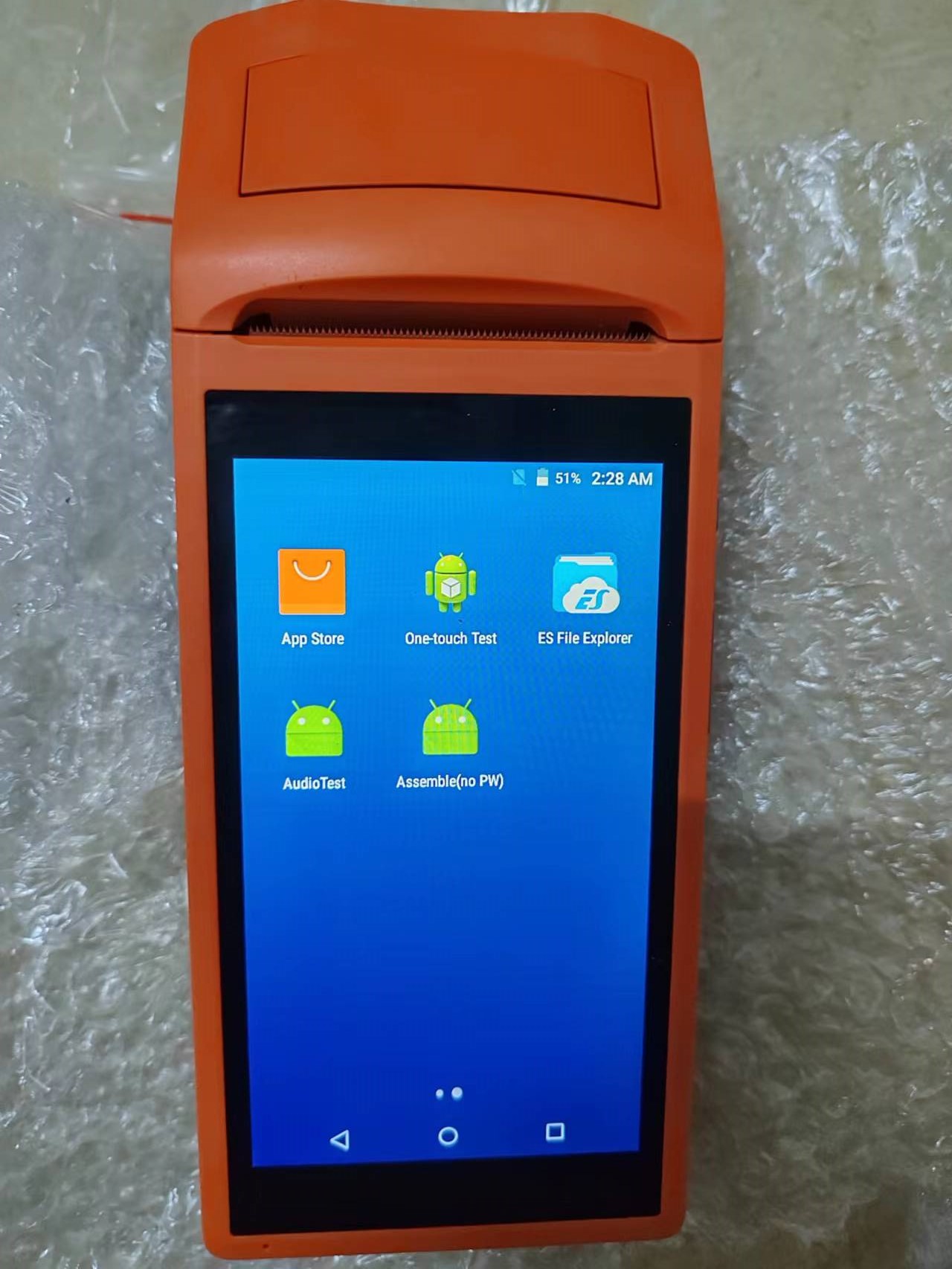 USED V1 Android 5.1 WCDMA 3G P - Pos Terminal Android ulasan dan harga