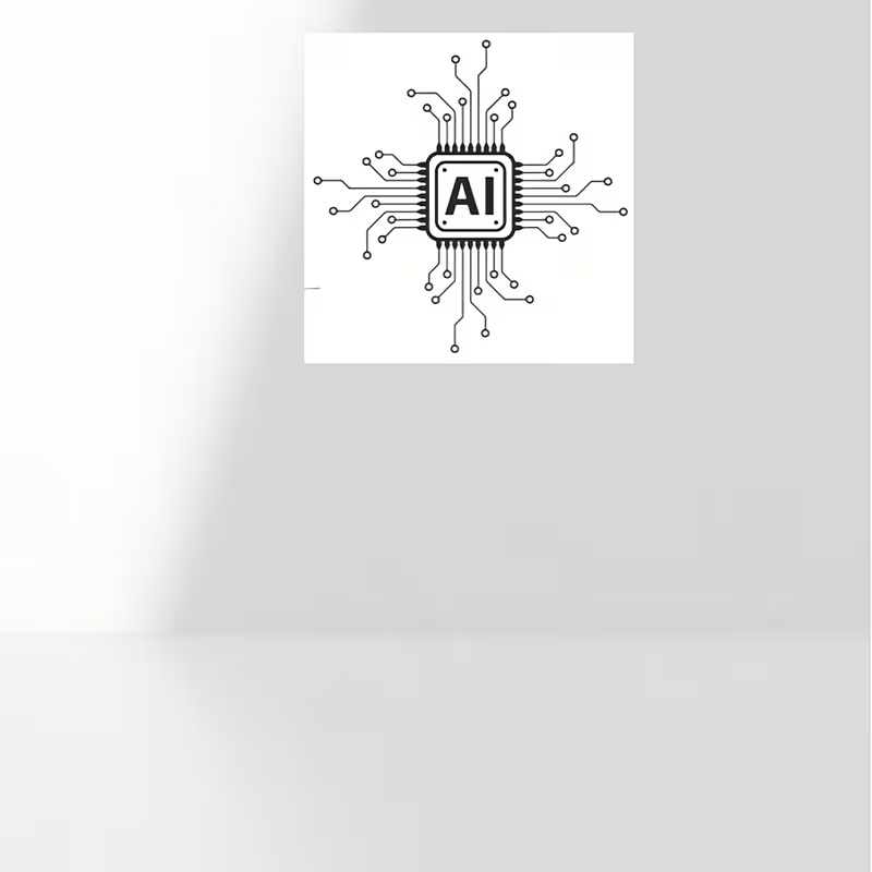 AI Technology Circuit Board Vi - Tech Office Wall ulasan dan harga