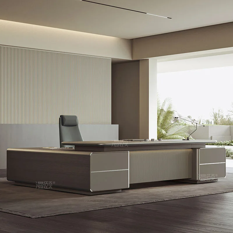 Boss Gaming L Table Home Offic - Office Tech Set Up ulasan dan harga