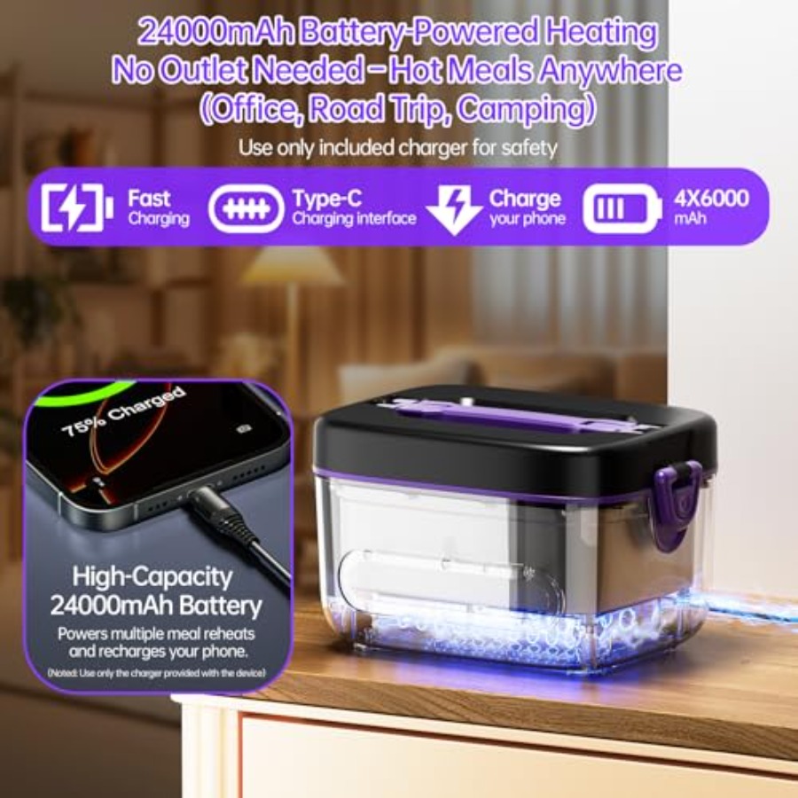 Portable food warmer for offic - Office Tech Upgrades ulasan dan harga
