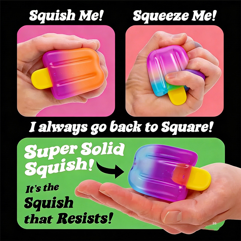 1/3pcs Ice Cream Squishy Squee - Office Tech ulasan dan harga
